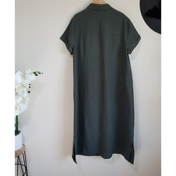 J. Jill Love Linen Shirt Dress - Picture 2 of 9